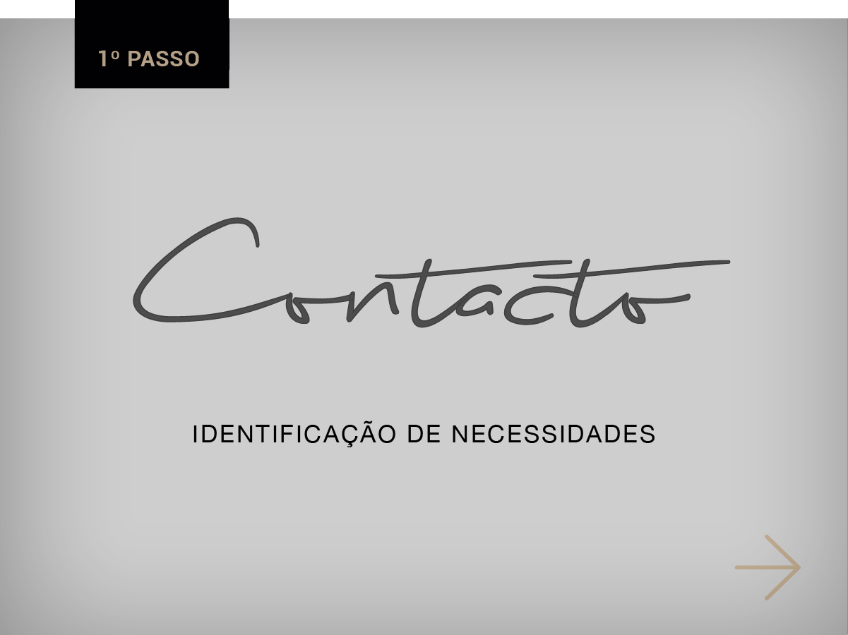 1º PASSO - CONTACTO